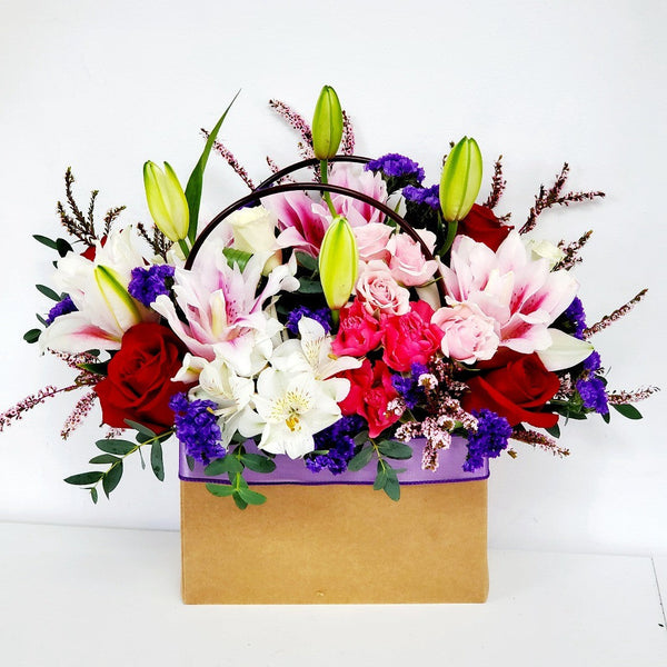 Bag of Roses and Lilies