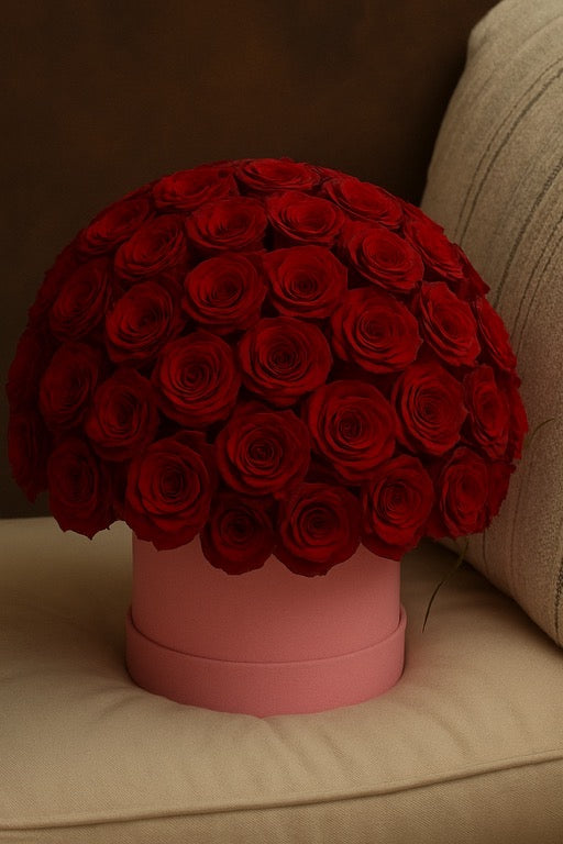 Crimson Romance - Los Angeles Florist