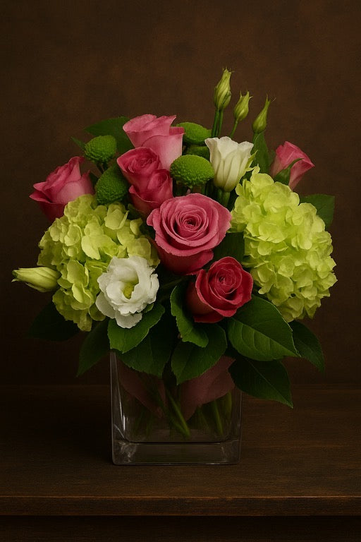 Blushing Charm - Los Angeles Florist