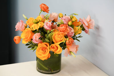 Designers Choice Orange Roses - Los Angeles Florist