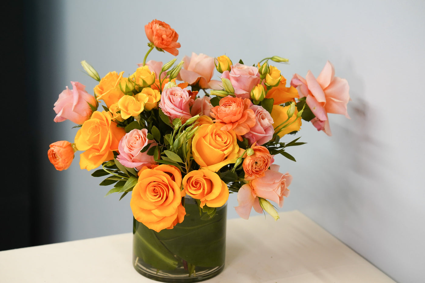 Designers Choice Orange Roses - Los Angeles Florist