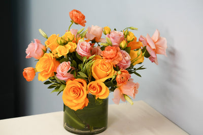 Designers Choice Orange Roses - Los Angeles Florist