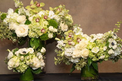 TIMELESS GARDEN Greens and whites - Los Angeles Florist