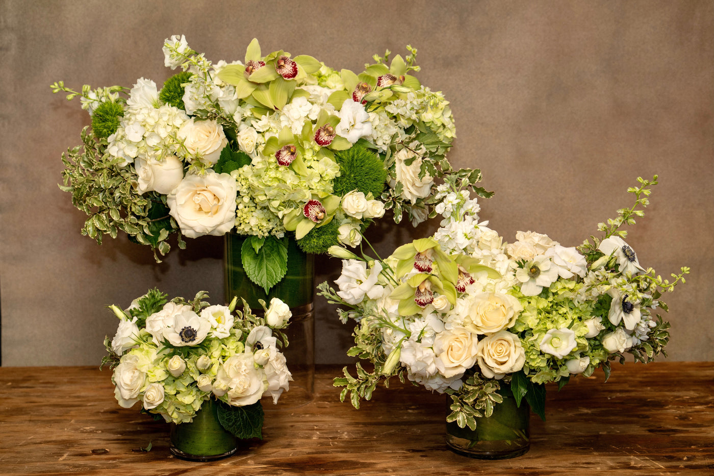 TIMELESS GARDEN Greens and whites - Los Angeles Florist