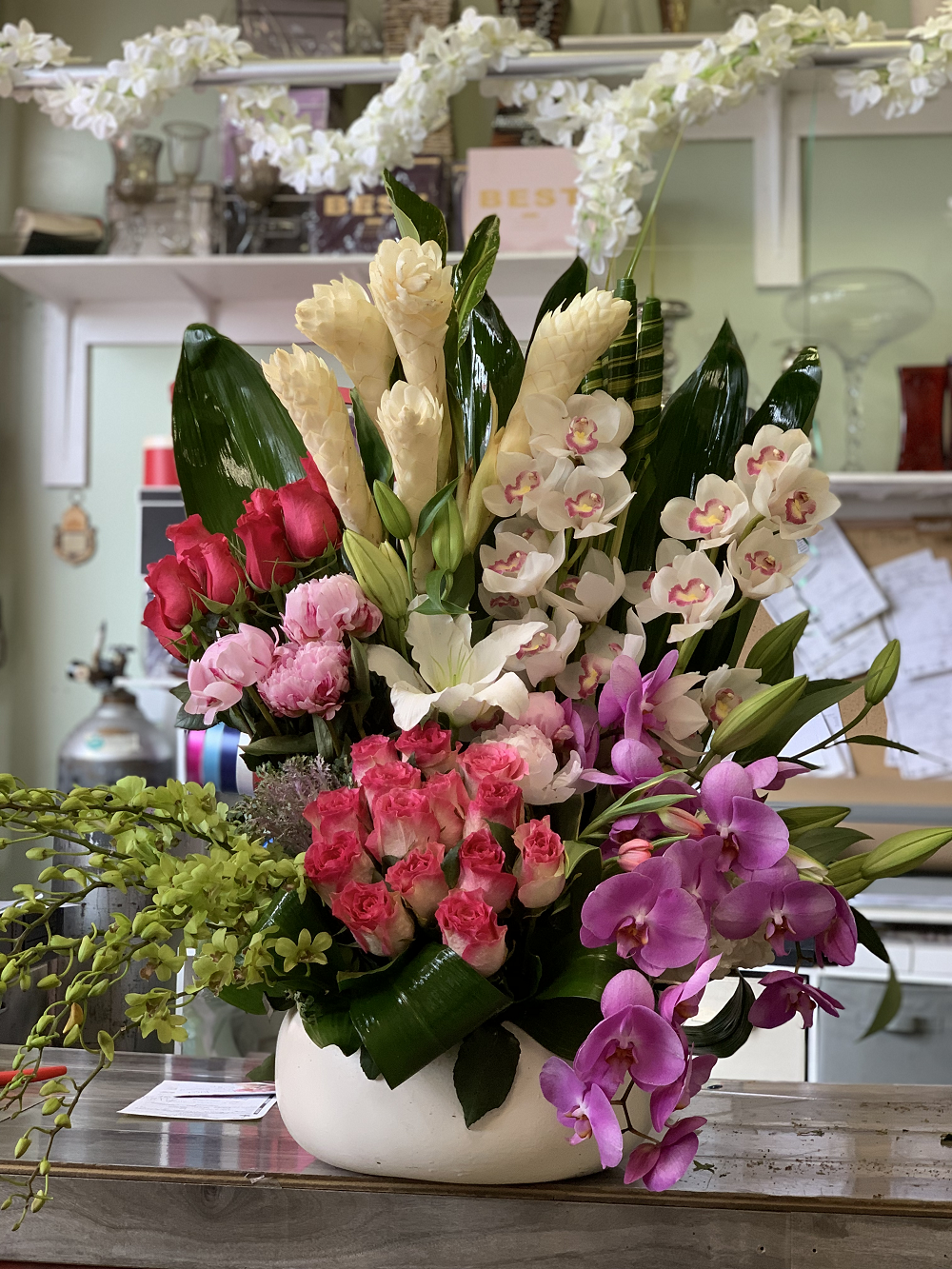 Ginger Paradise | Flower Shop West Los Angeles