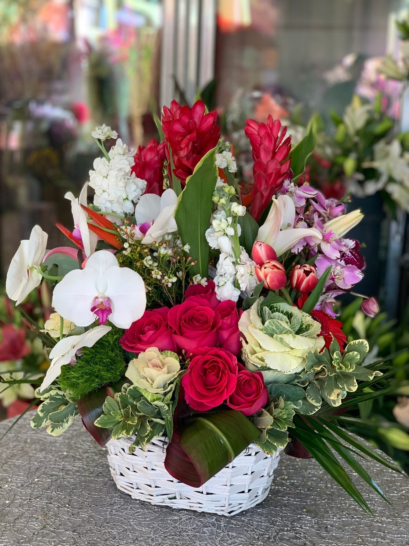 Basket in the Glory - Los Angeles Florist | Flower Shop West Los Angeles